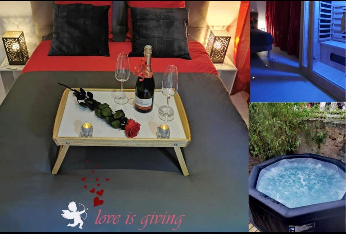 Suite Barthelemy - Spa Et Sauna Melun Exteriér fotografie