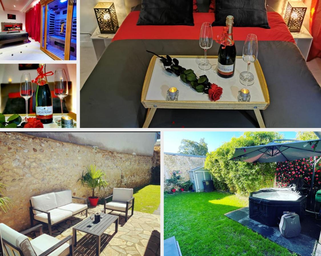 Suite Barthelemy - Spa Et Sauna Melun Exteriér fotografie